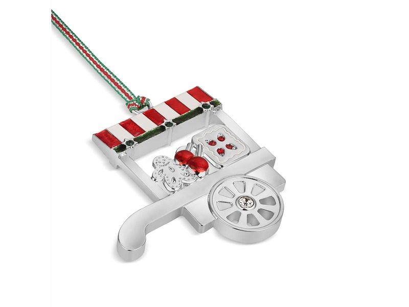 Reindeer With Clear & Ab Stones Tree Decoration