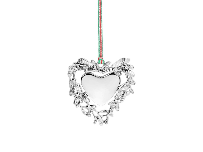 Mistletoe Heart Tree Decoration