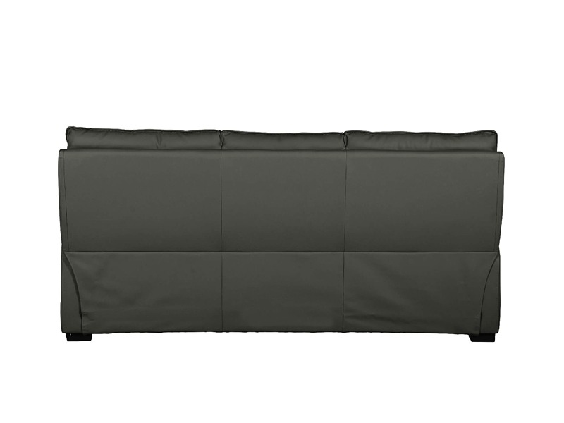 Lugo 3 Seater Fixed Dark Grey