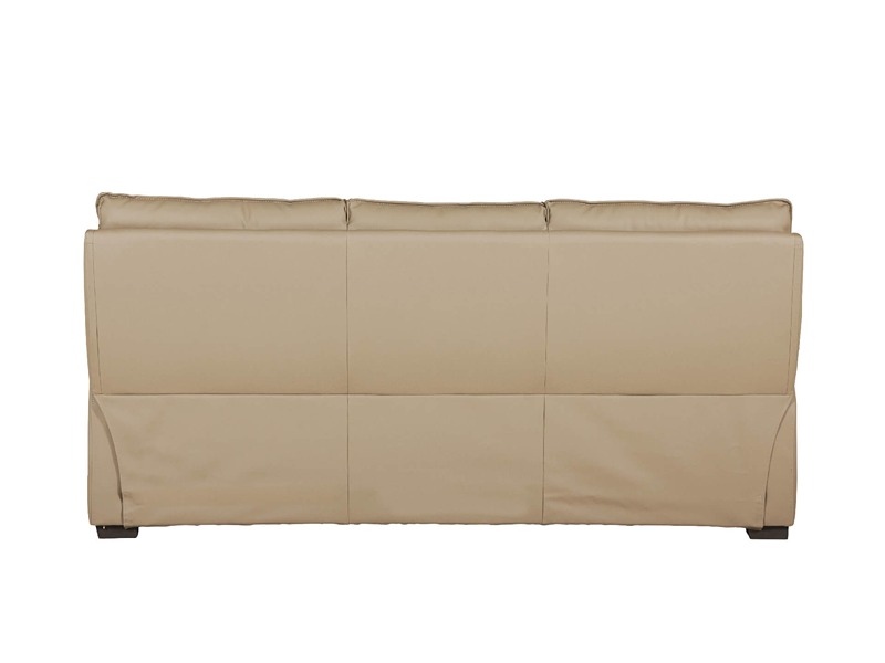 Lugo 3 Seater Fixed Latte