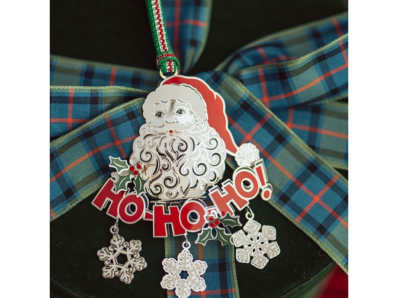 Santa Ho Ho Ho Christmas Tree Decoration