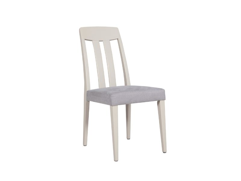 Marlow Dining Chair Slat Back Cashmere Grey