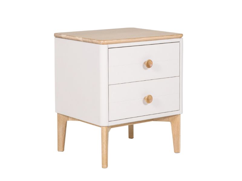 Marlow Bedside Table - Cashmere Oak