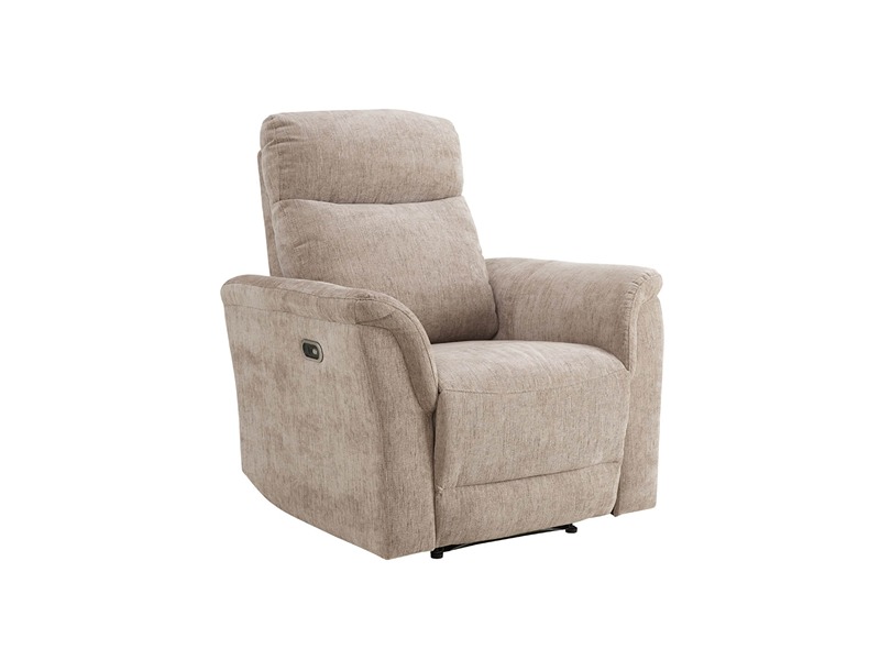 Maude 1 Seater Electric Recliner - Mocha