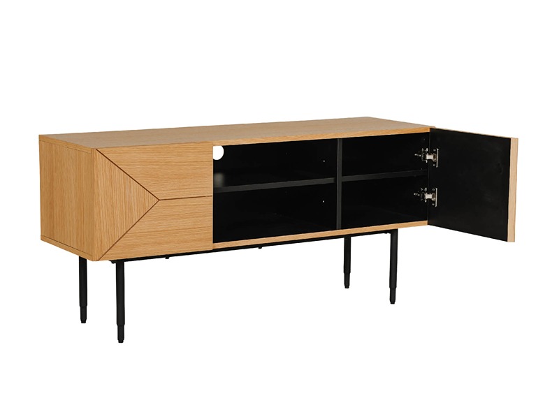 Nate Tv Unit 1200 - Natural Oak
