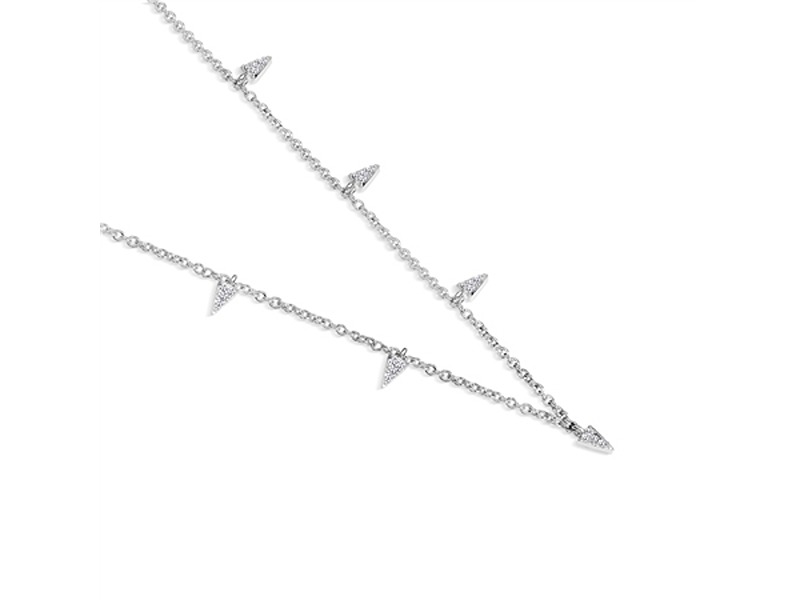 Newbridge Triangle Charm Necklace