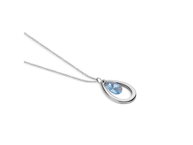 Newbridge Droplet Pendant Blue Stone