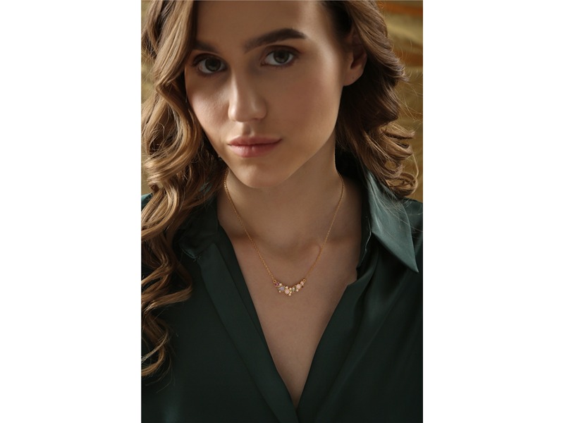 Newbridge Pendant with Mixed Stones