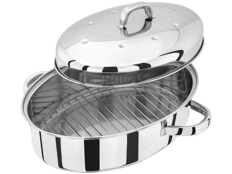 Judge 32Cm Stainless Steel Oval Roaster