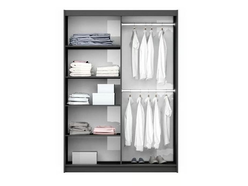 Vigo Slide Robe 1.5M Platinum Grey