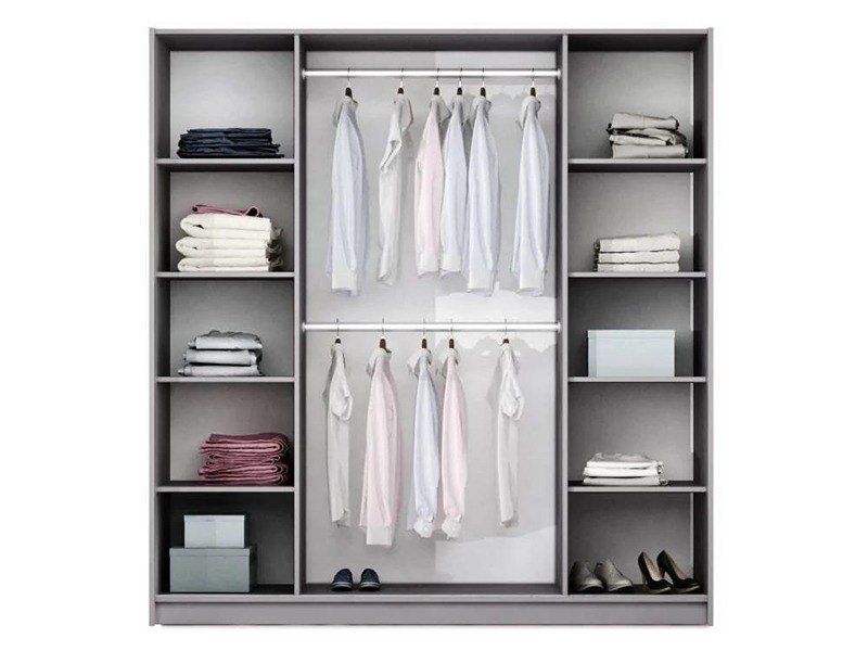 Vigo Slide Robe 2.25M Platinum Grey