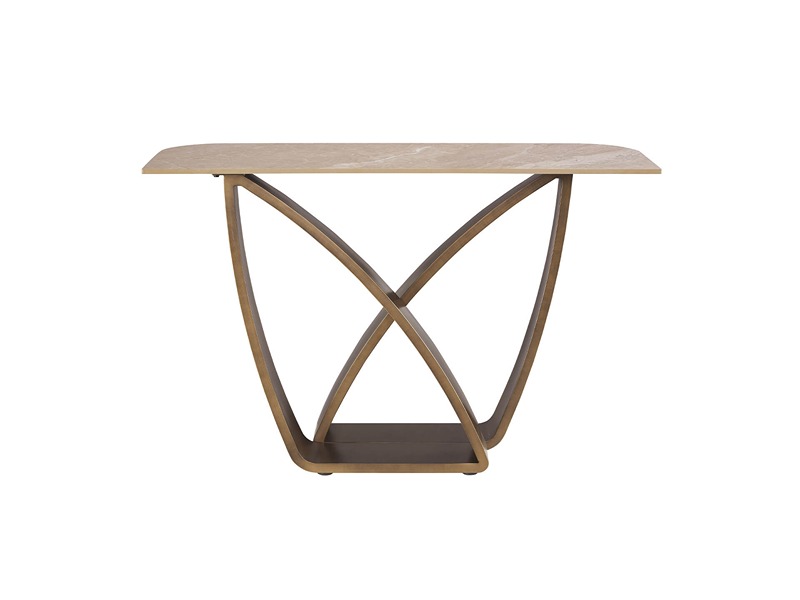 Vanosa Console Table - Brown