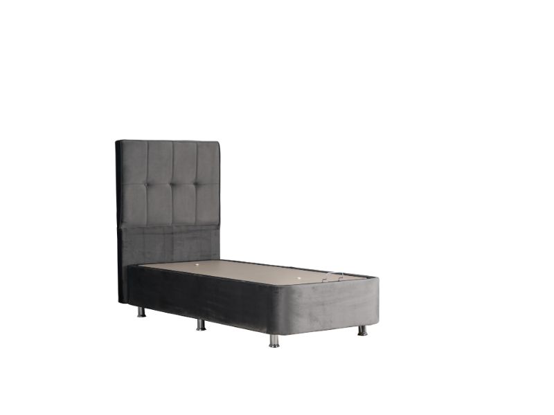 Lara Gas Lift Bed - Grey