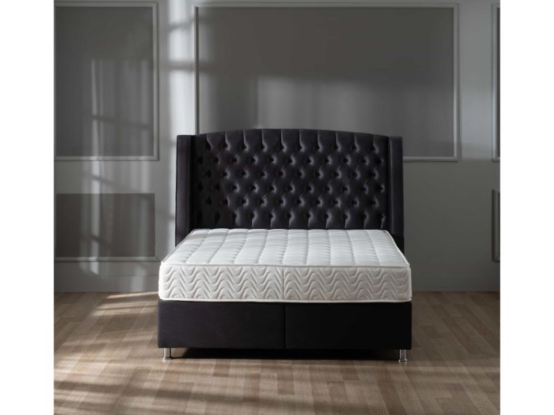 Ambassador Gas Lift Bed - Charcoal