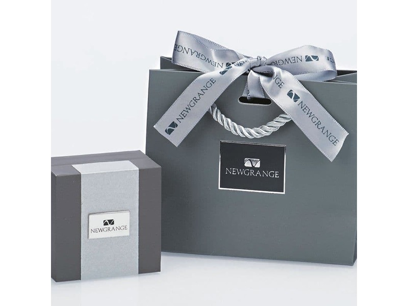 Newgrange Living Silver Diamond Bangle Watch