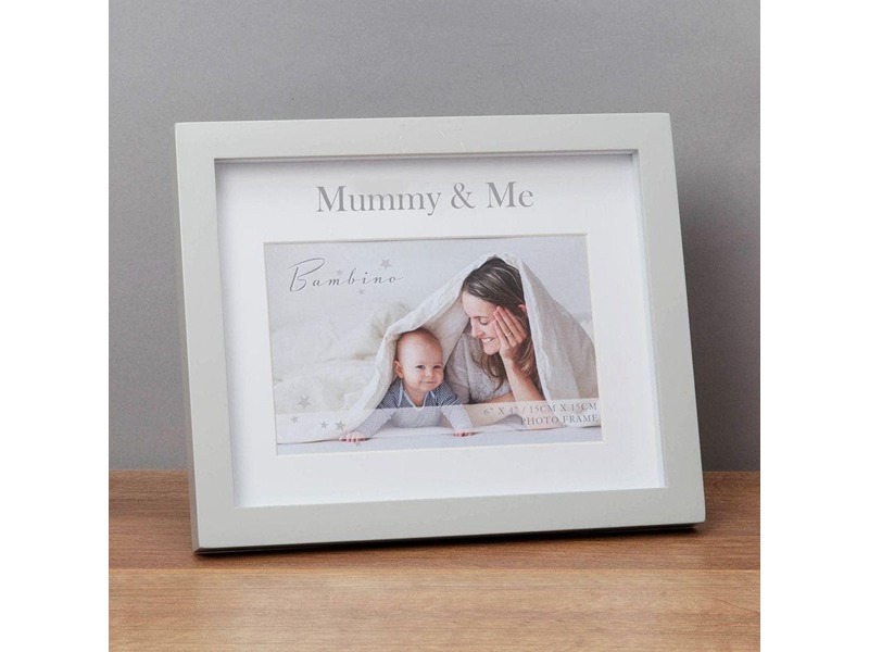 Bambino Mummy & Me Frame 6"X4" Lidded Gift Box