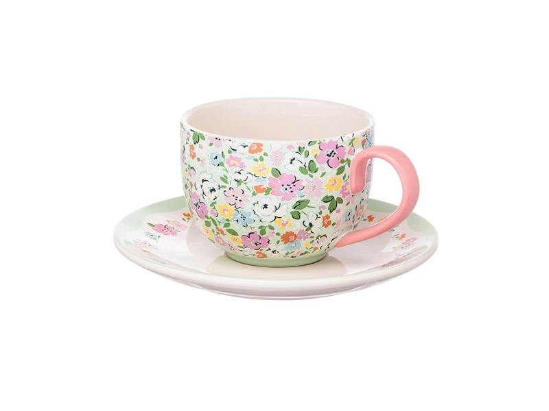 Cath Kidston Flh Teacup & Saucer