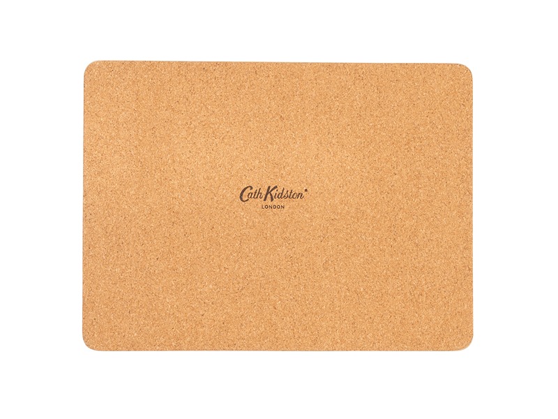 Cath Kidston Strawberry 4 Pack Cork Kidston Placem