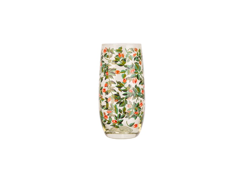 Cath Kidston Dolly Rose Set of 2 Hiball Glasses