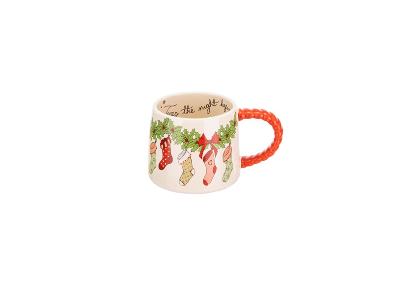 Cath Kidston Xmas Eve Mini Billie Mug & Plate Set