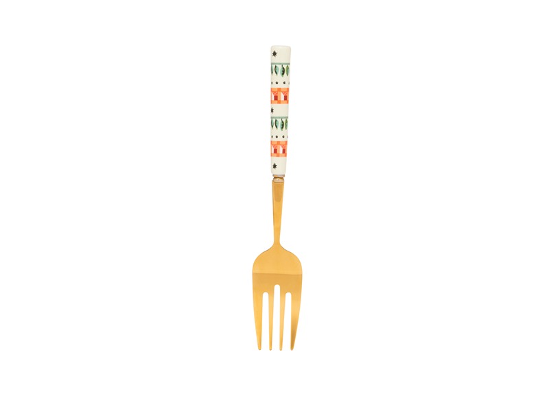 Cath Kidston Dolly Rose Serving Spoon & Fork Set
