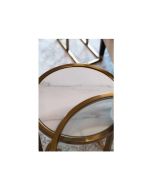 Katie Bleu Armani 3 Drawer Console Table