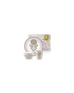 Set Of 3 Breakfast Set Lily & Lotus