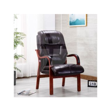 Vera Ortho/ Fireside Chair - Brown Pu
