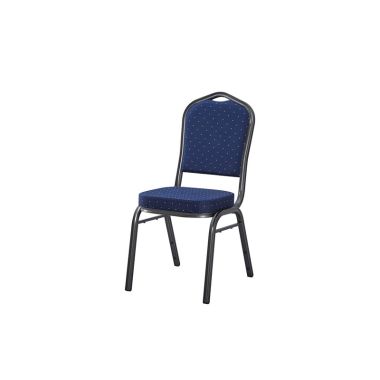 Ascot Banqueting Chair With Blue Seat
