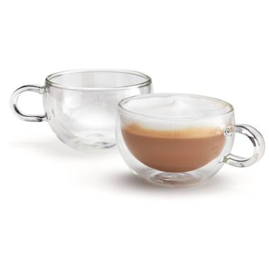Judge Duo 2 Piece Cappuccino Glass Set 250Ml