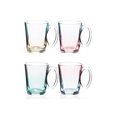 Unicorn Lustre Mug Set Of 4 270Cc