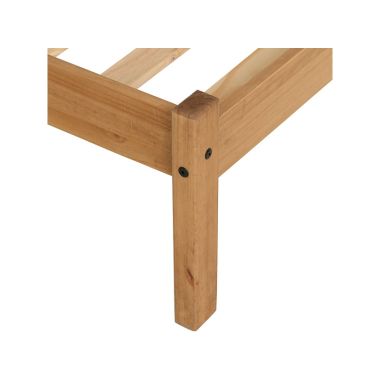 Maya 4'6" Bed - Distressed Waxed Pine