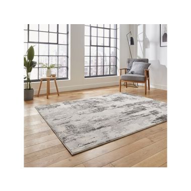 Apollo GR579 Grey and Ivory Rug- 080 x 150