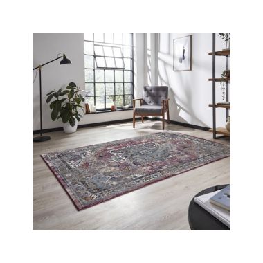 16th Avenue 93DA Fuchsia and Blue Persian Style Rug
