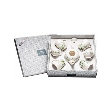 Newgrange Living Green Floral Bone China Tea Set