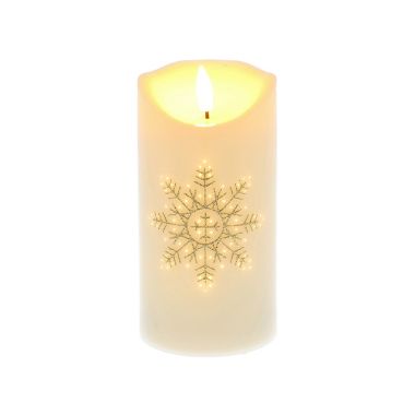 Twinkle Candle Ice Crystal Gold