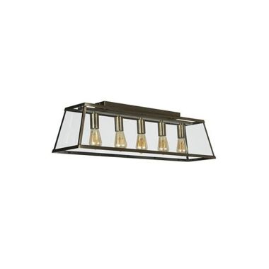 Katie Bleu Mardi Gras 5 Light Pendant - Satin Silv