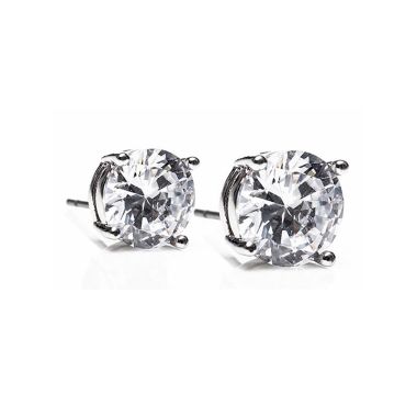 Newgrange Living Silver Large Stone Earrings
