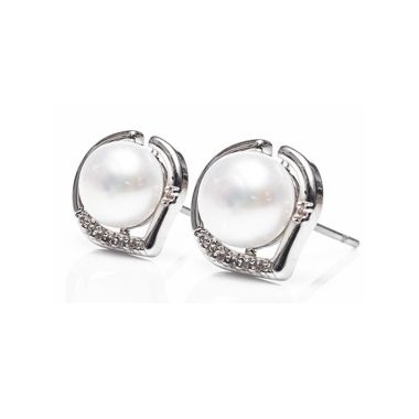 Newgrange Living Silver Mother Of Pearl Earrings