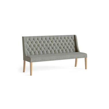 Normandy Button Back Sofa - Grey