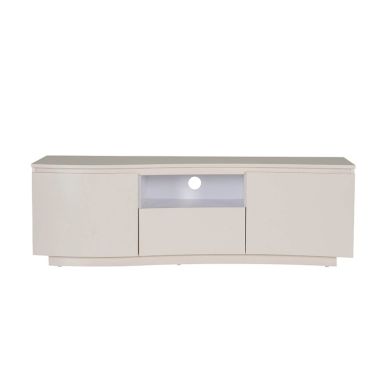 Daiva Tv Cabinet - Greige Matt With Led