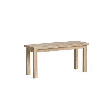 Modern Country Oak Bench