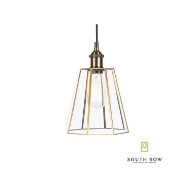 Julie Set Of 2 Wooden Lanterns Grey And Chrome Med