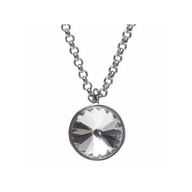 Newgrange Living April Birth Stone Diamond Necklac