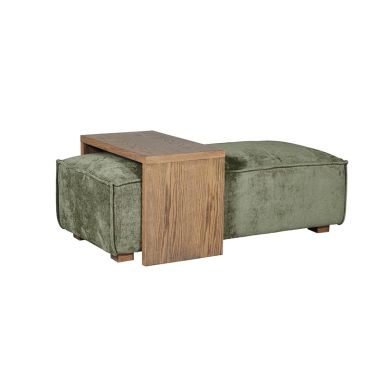 Bodhi Ottoman And Coffee Table Set - Olive