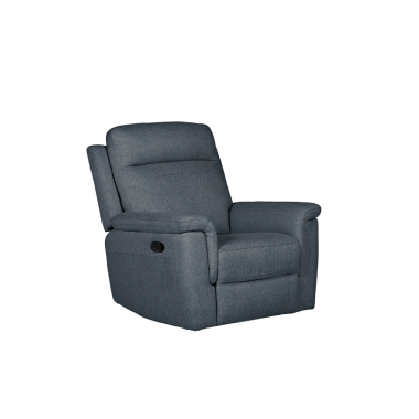 Bowie 1 Seater Manual Recliner - Azul