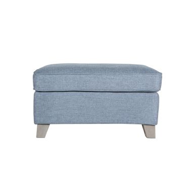 Cantrell Ottoman –Blue