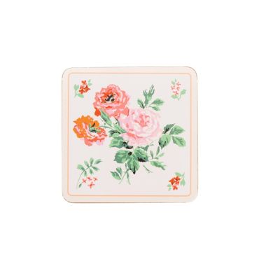 Cath Kidston Archive Rose 4 Pack Cork Kidston Coas