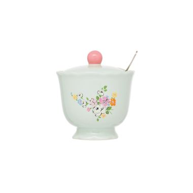 Cath Kidston Flh Sugar Bowl & Spoon Set