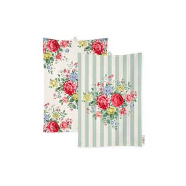 Cath Kidston Feels Like Home 2 Pack Tea Towels